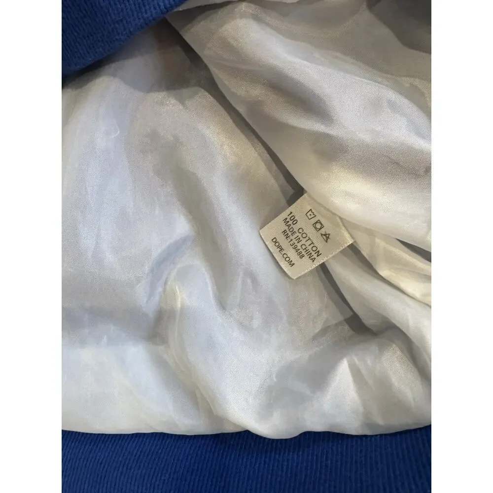 DOPE SPORT BOUGIE CREW Windbreaker Pullover Jacket Coat Medium